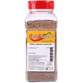 Перец чёрный молотый Spice Expert 500г Перец чёрный молотый Spice Expert 500г