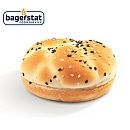 Булочка для бургера с ч/б кунжутом Импринт 100 мм (63г х 48 шт) Bagerstat Foodservice зам., Россия