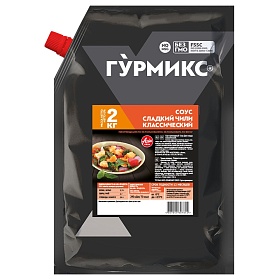 Соус Сладкий Чили Food Service Гурмикс 1,6 л / 2 кг