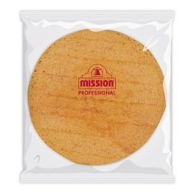 Тортилья d 10-дюйм (25 см) пшеничная с томатом (1 кор/ 120 шт) Mission Foods зам.