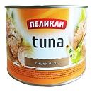 Тунец филе в масле - 1,7 кг Пеликан, Таиланд
