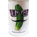 Огурцы маринованные целые 6-9 см Sunfeel 4,25л, Индия