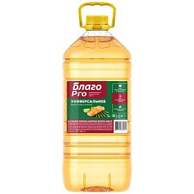 Масло подсолнечное Благо Pro Универсальное 5л