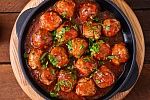 Фрикадельки свино-говяжьи готовые (~15 г) 10 кг, зам., Пит-Продукт