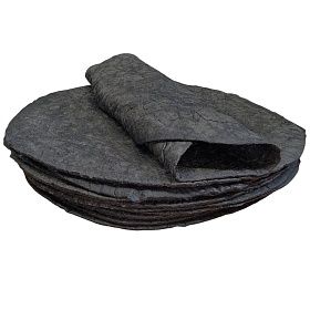 Тортилья d 10,5-дюйм (25 см) черная (1 кор/ 120 шт) зам.