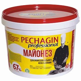 Майонез 67 % Pechagin Professional 10л Майонез 67 % Pechagin Professional 10л