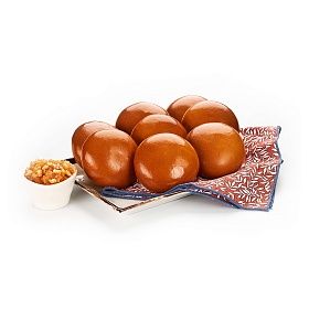 Пирожки с яблочной начинкой (75г х 30 шт) зам.