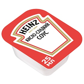 Дип-пот Соус Кисло-сладкий Heinz (25мл х 125 шт) 3,6кг Дип-пот Соус Кисло-сладкий Heinz (25мл х 125 шт) 3,6кг