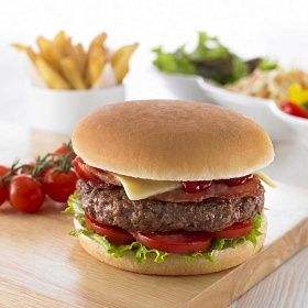 Булочка для бургера 100 мм (52г х 48 шт) Bagerstat Foodservice зам., Россия