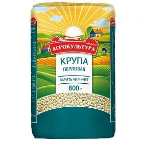 Перловка Агрокультура 9,6кг (800г х 12 шт)