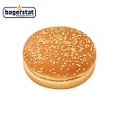 Булочка для бургера с кунжутом 125 мм (82г х 24 шт) Bagerstat Foodservice зам., Россия