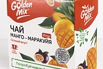 Концентрат для напитков Манго, маракуйя, лемонграсс Golden mix (22г х 100 шт)