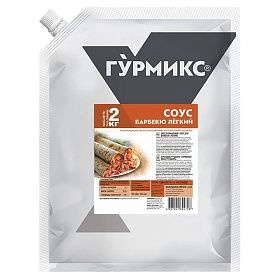 Соус Барбекю легкий Food Service Гурмикс 1,6 л / 2 кг Соус Барбекю легкий Food Service Гурмикс 1,6 л / 2 кг